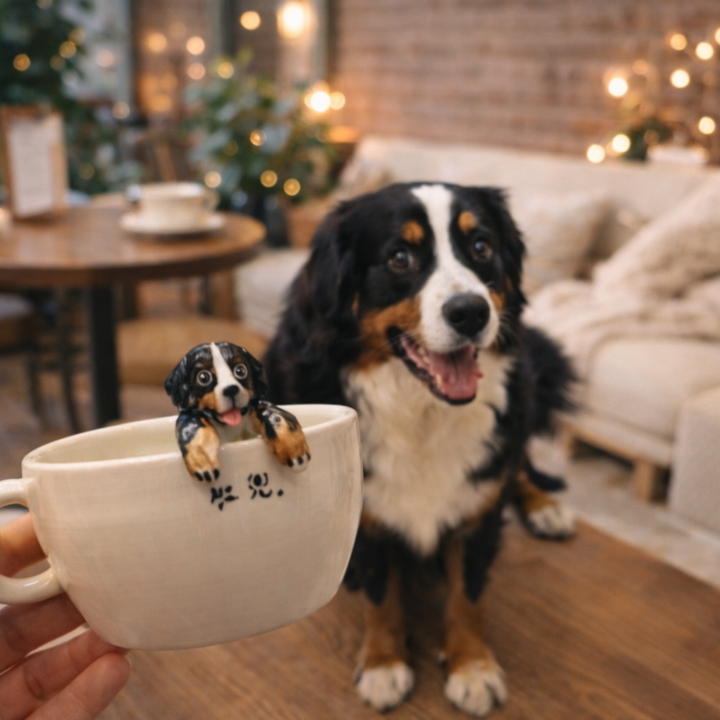 MIMU Paw & Soul Custom Pet Mug – Handmade Keepsake From Your Pet’s Photo