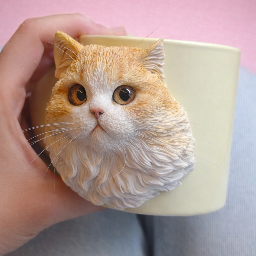 MIMU Paw & Soul Custom Pet Portrait Mug – Personalized Photo Mug