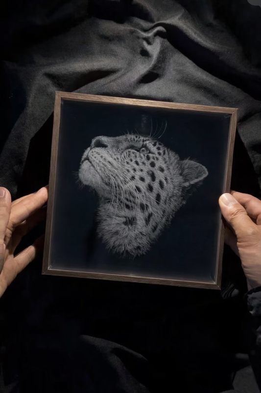 Hand-Carved 3D Portrait
